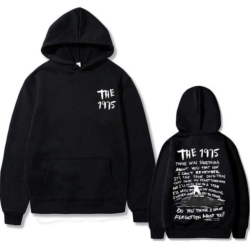The 1975 about You Graphic Print Hoodies Being Funny in A Foreign Language Album Hoodies Men Womens Casual Vintage Sweatshirt X241216