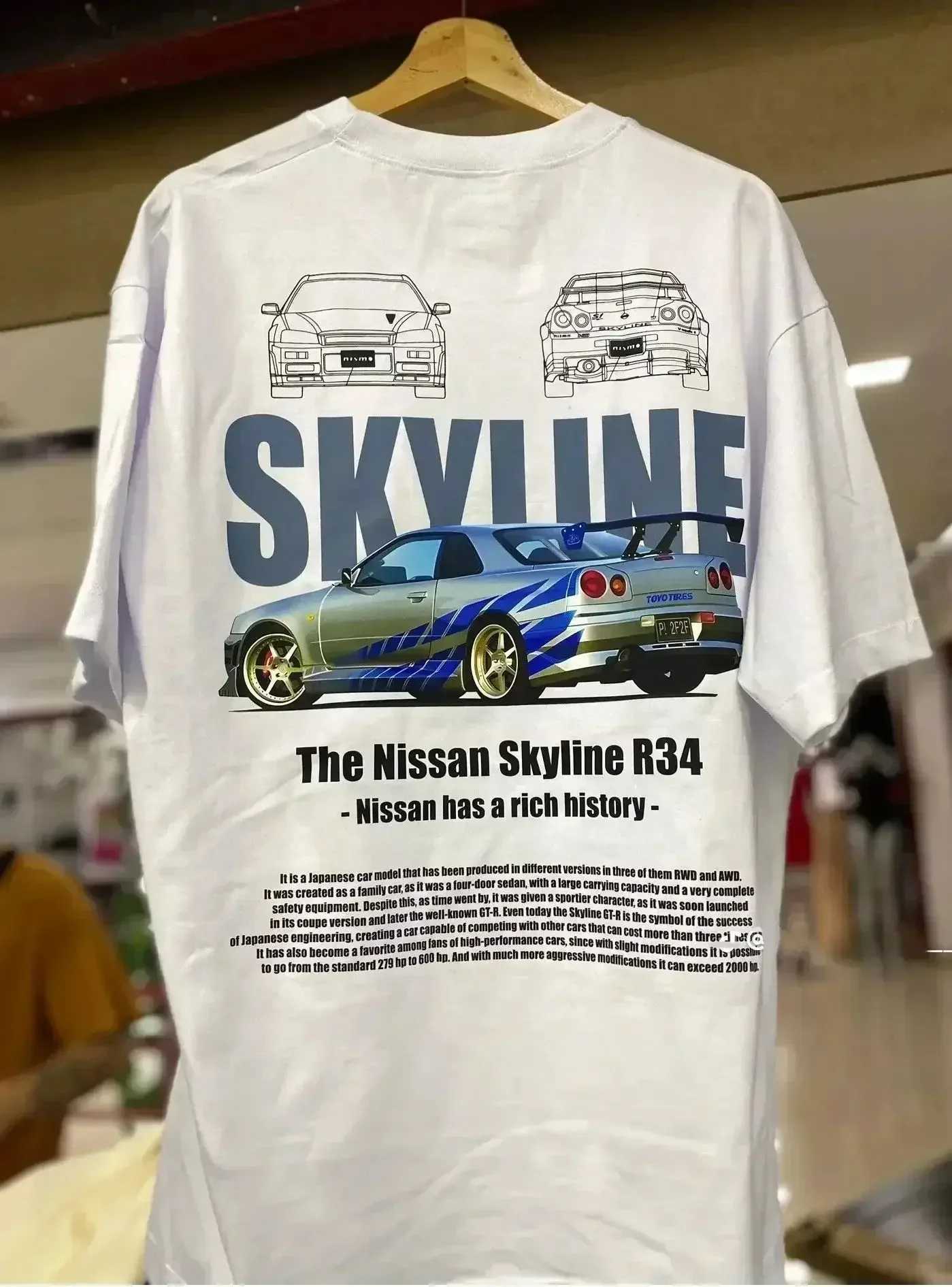 Womens Car Letter Print T-Shirt Perfection Is Never The End GT3-RS Print Cotton Shirt Casual 9 Oversized Tee Shirts W241216
