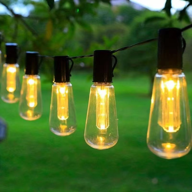 Outdoor Water-Resistant LED Ball Lights Ideal for Camping and Weddings