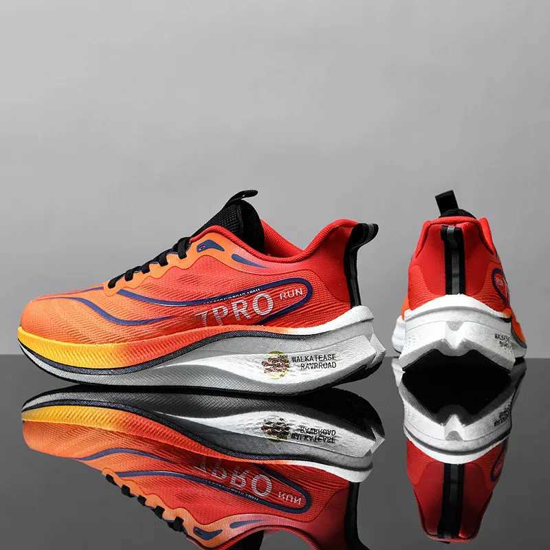 Marathon Shoes Men Casual Sneakers Cfortable Leisure Carbon Plate Lightweight Athletic Running Shoes For Wen Tenis MascinoC250325