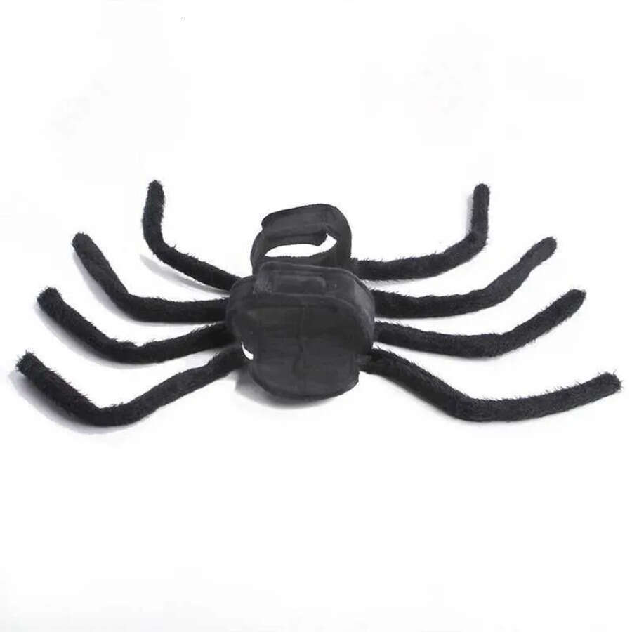 Dog Apparel Halloween Pet Costume Black Spider Cosplay Funny Dress Up For Cat Small Medium Large Dogs Accessories H240506