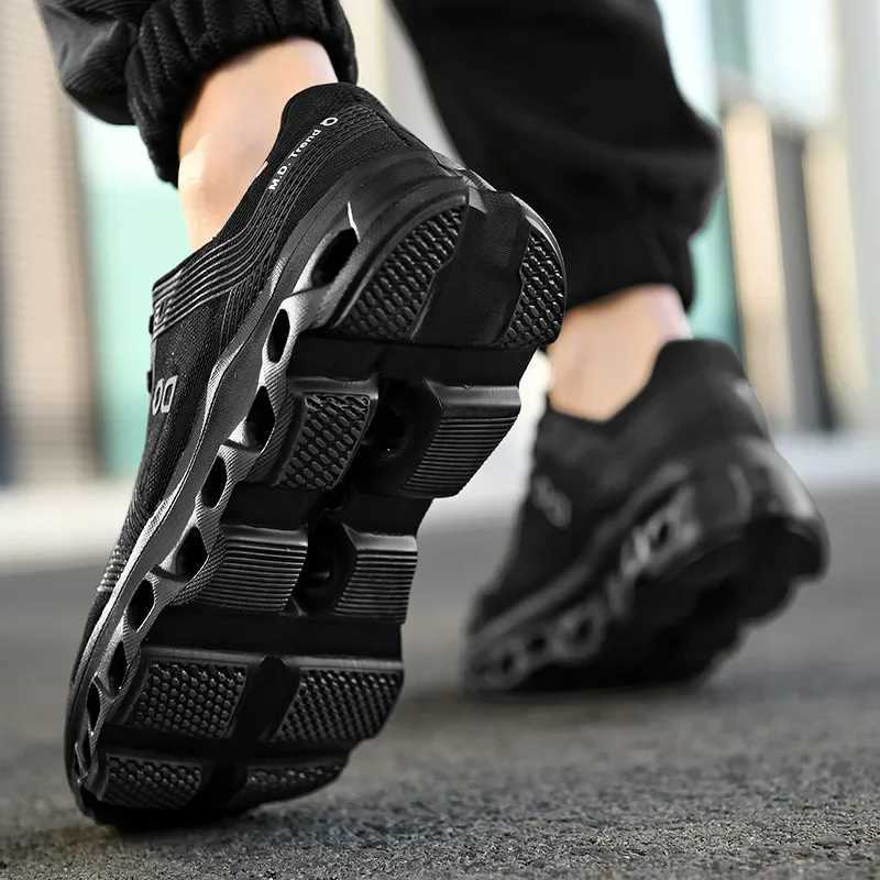 Outdoor jogging shoes tennis shoes sports gym leisure sports marathon jogging cfortable professional mens running shoesC250325