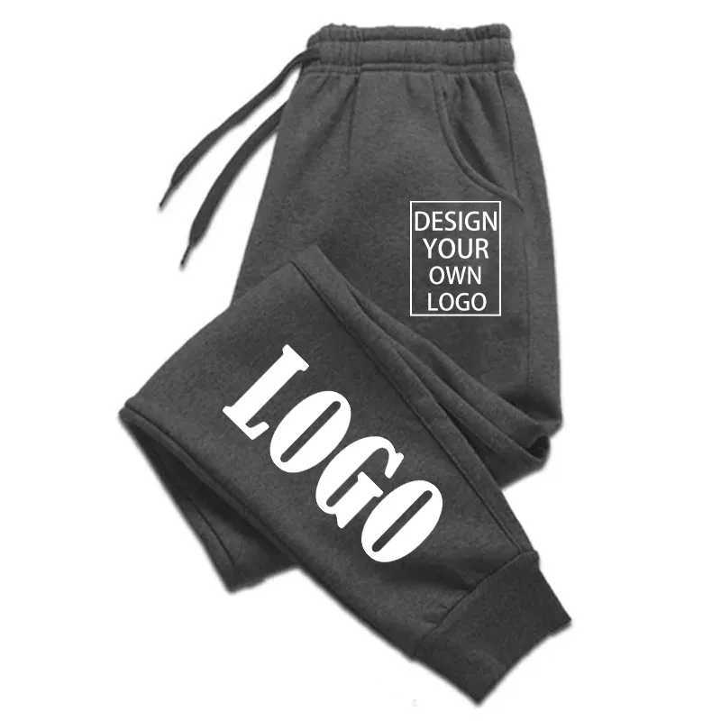 Customized New Men Sweatpants Casual Jogging Slim Fit Drawstring Trousers Athletic Sport Pants X250319