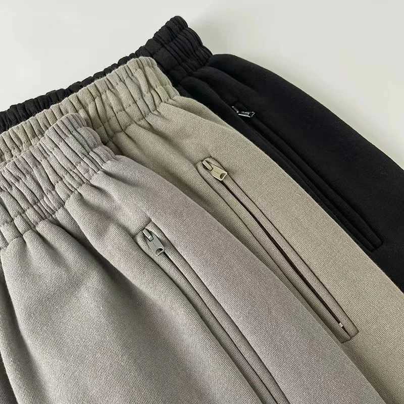 West Season 6 Sweatpants Vintage Solid Colour 100% Cotton Season Collection High Quality 1 1 Mens Womens Casual Pants X241216