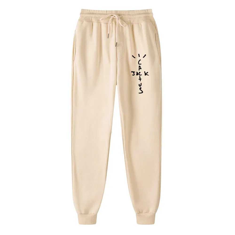New Hot-selling Fleece Trousers Jack Cactus Letter Printing Men Ladies Mens Jogging Pants Hip-hop Street Pants X2503191