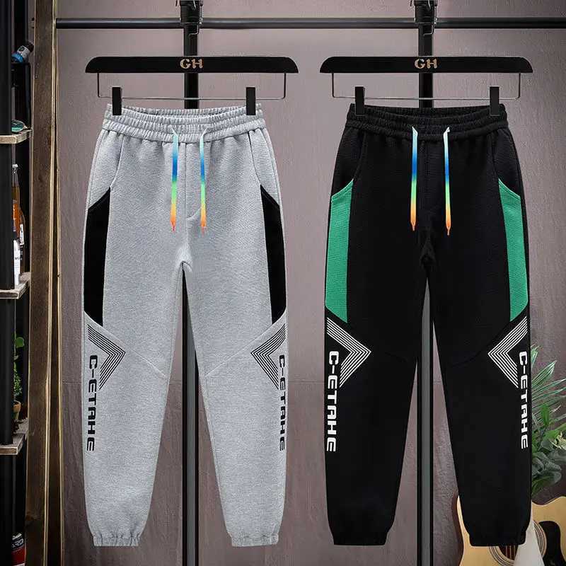 Autumn 2025 New Pants Mens Casual Pants Trendy Leg Pants Loose plus size Mens Sweatpants Fashion Mens Sports Pants X2503191