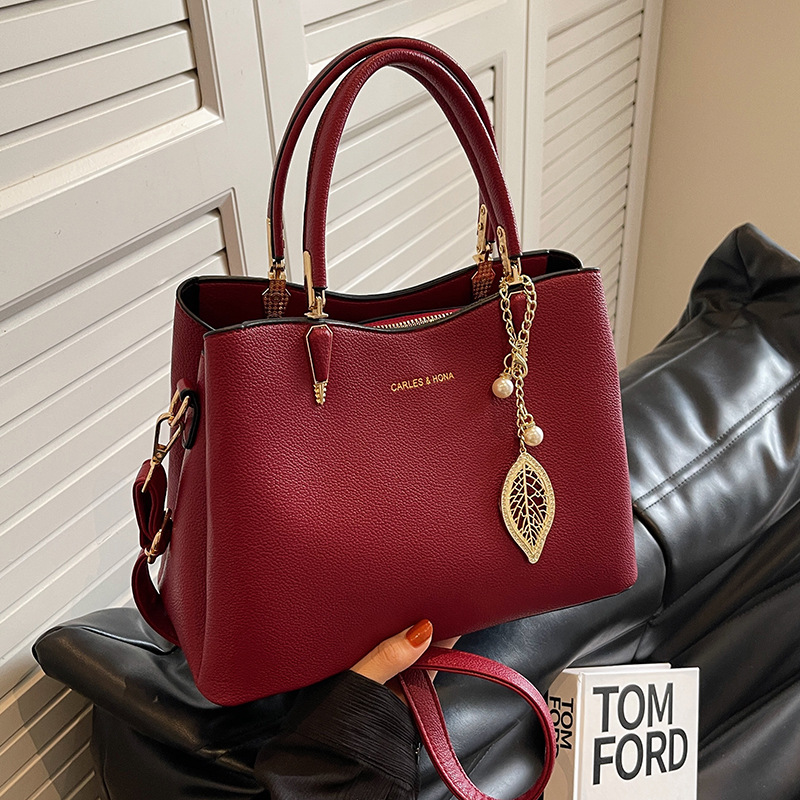 Shoulder 3 High-end Women Small Bag New Fashion Handbag Simple Design Wedding Versatile Triple Black Red Free shipping 964