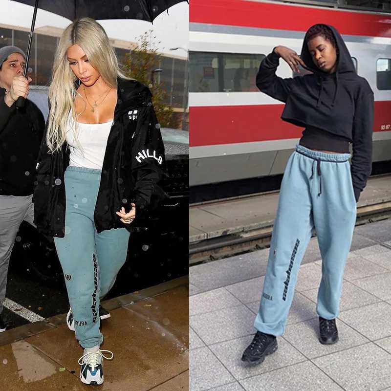 Street Fashion Pop Season 6 Casual Pant High Quality Embroidery Cotton Sweatpants Unisex Calabasas Trousers X2503191
