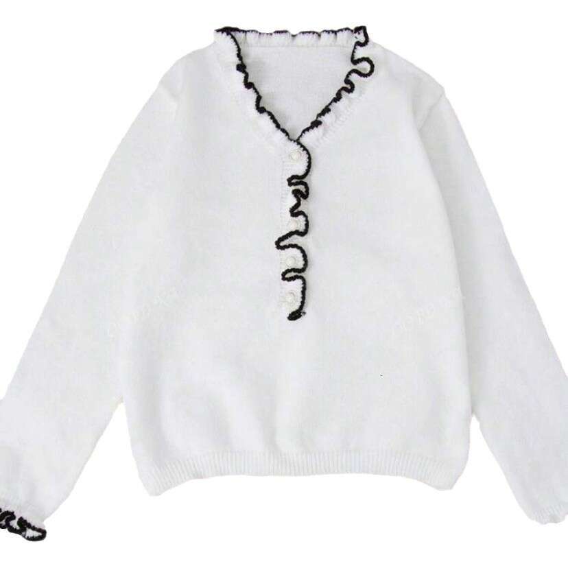 European And American New Lace Design With Long Sleeved V-Neck Versatile Clothes For Women In Autumn
