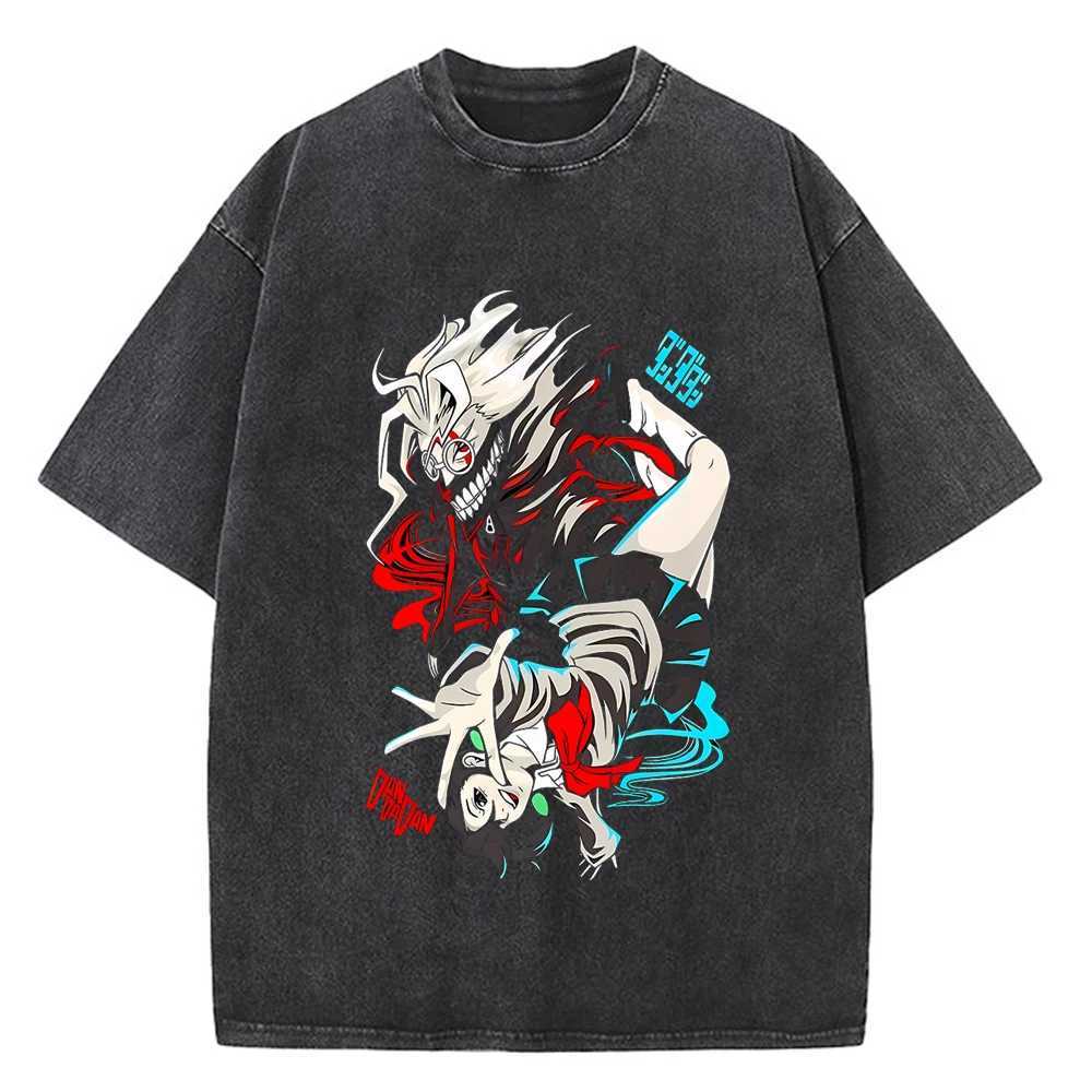 Dandadan Okarun T-shirt Men Japanese Anime T Shirt Cartoon High Quality Cotton EU Size Tshirt Aesthetic Fashion Tee Male W241216