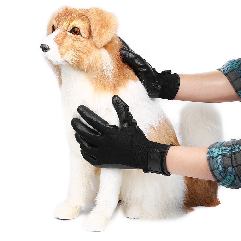 Manufacturers direct pet gloves bathing massage cleaning gloves cats and dogs cat brushing hair removal hair combing gloves