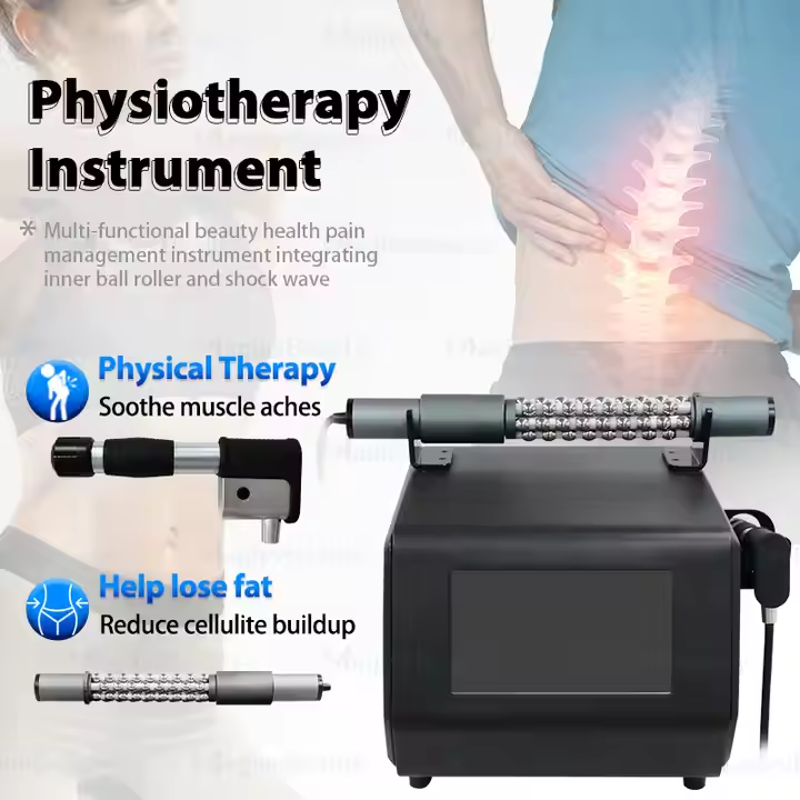 Best Effect Physiotherapy Slimming Machine 2 in 1 Inner Ball Massage Shockswave ED Therapy Joint Pain Relief Beauty Equipment
