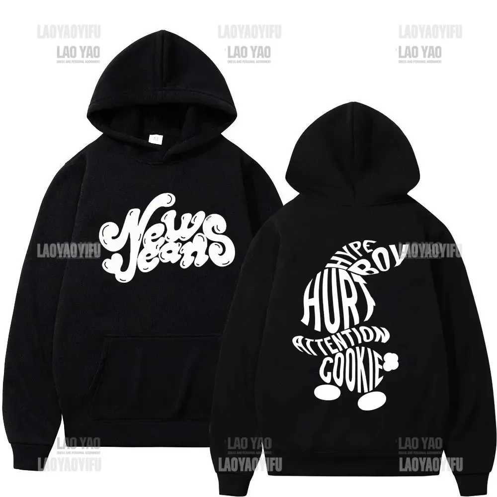 Korean Bunnies Print Casual Kpop Tracksuit Hoodie Unisex Hipster Strtwear Sweatshirt Soft u0026 Comfortable Perfect for Daily Wear L2510181TV9