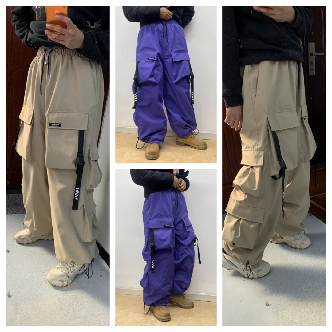 KEEPMONEY Men And Women's Oversized Ski Pants Waterproof Breathable Thermal Fleece Ing Snowboard Warm Winter 3L Fabric
