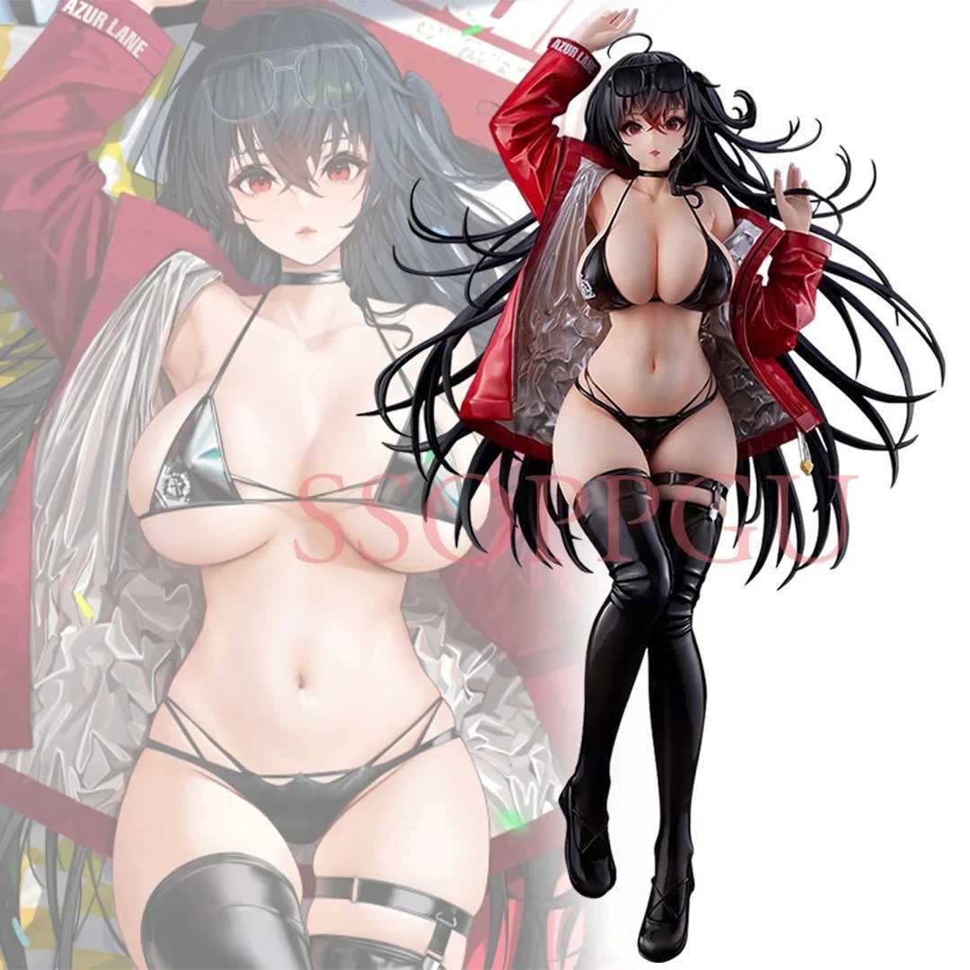 Action Toy Figures 1/4 Mimeyoi Azur Lane Figure Taihou Taiho Enraptured Companion Anime Girl PVC Action Figure Toy Game Adult Collection Model DollY2412168DKB