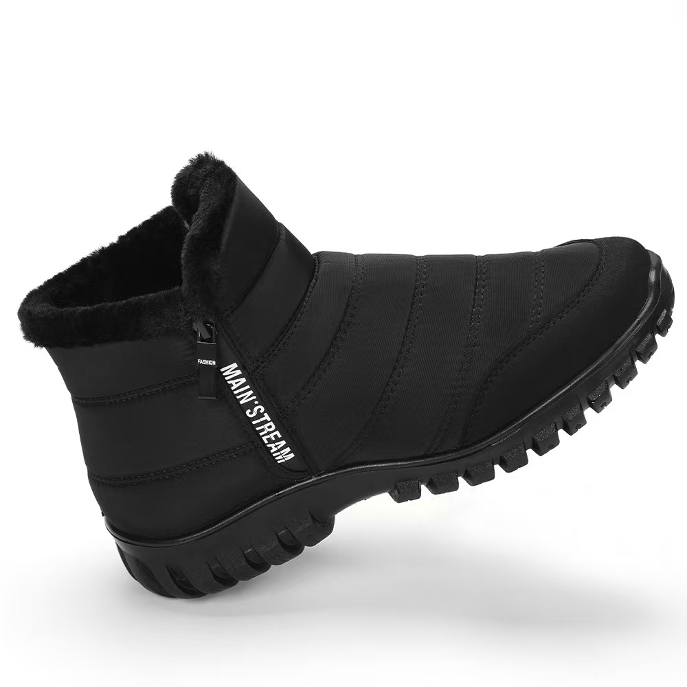 Winter Ankle Snow Boots Waterproof Non Slip Shoes for Men Casual Keep Warm Plush Plus Size Couple Footwear Chaussure Homme66