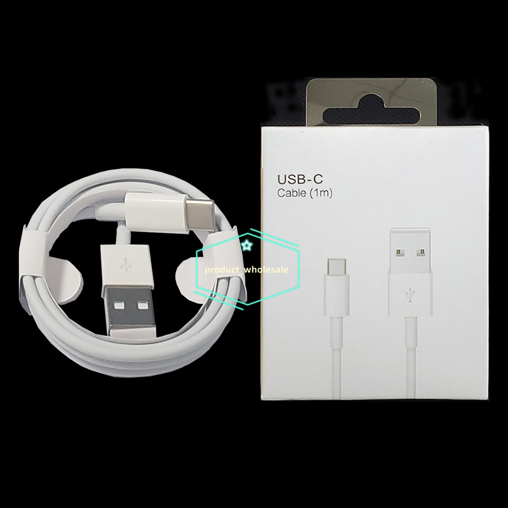 Top Quality 1m 3FT USB A To C Cables High Speed 5W Fast Charging Cords Phone Charger Cord iPhone Cable for iPhone 7 8 X 11 12 13 and Samsung Android Smart Phones