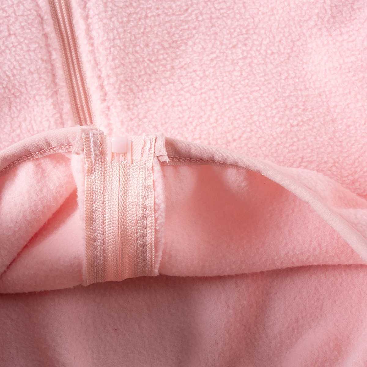 2024 Infant Toddler Zip Jacket Autumn Fashion Childrens Clothing Casual Boys and Girls Long-sleeved Cardigan Thickened and WarmXJ241214