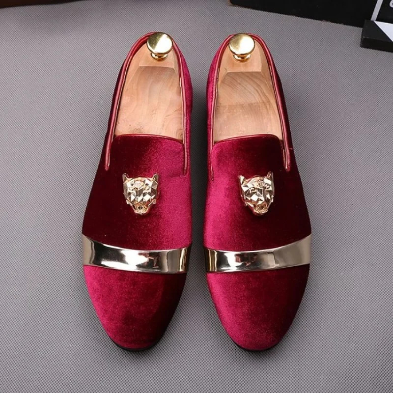 Men's Embroidery Loafers Spring Autumn Mens Casual Driving Fashion Moccasins Shoes 2023 Trendy Flats Large Sizes 38-48