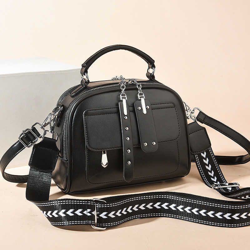 Ladies' Versatile Spring Big Bag Single Shoulder Crossbody Bag Handheld Women's Fashion 241215
