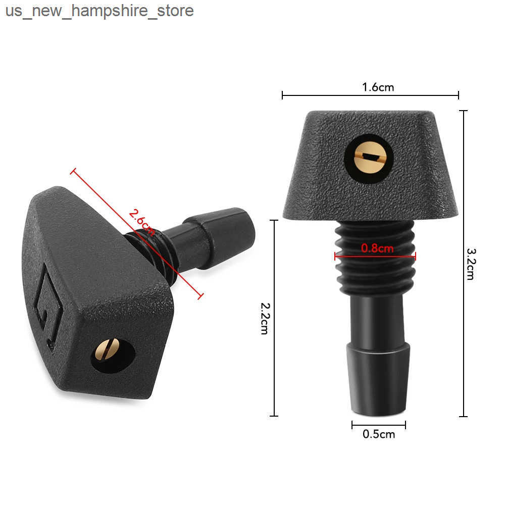 Wipers 1Pcs Car Windshield Wiper Washer Spray Nozzle for Ford Mondeo MK4 MK3 Focus 2 3 MK2 MK1 Fiesta Fusion Ranger S Max J241216
