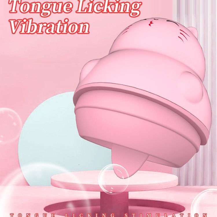 Hot Selling Tongue Licking Cat Women Vibrator Adult Sex Toys