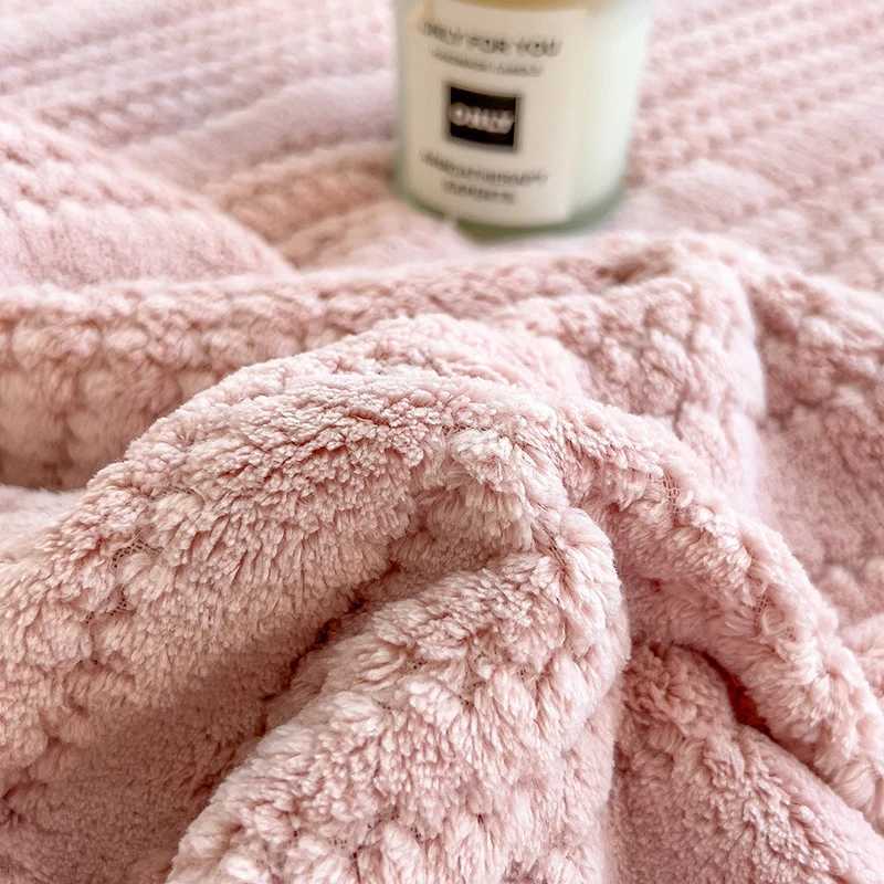 Throw Blanket for Sofa Winter Blanket King Size Home Warm Plaid Comforter Bedspread Bedding SheetC241216