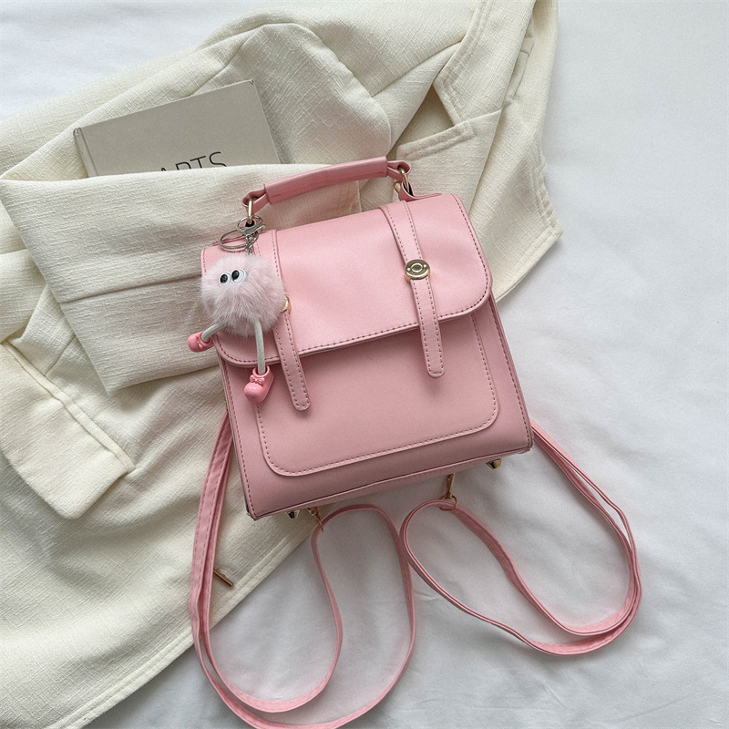 New free shipping designer bags for womens Backpack bags black pink sliver brown Minimally designed backpack