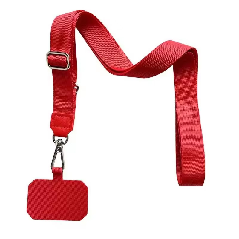 Manufacturer Custom Logo Fashion Universal Cross Body Crossbody Phone Lanyard Patch Mobile Phone Lanyard Cell Phone Strap