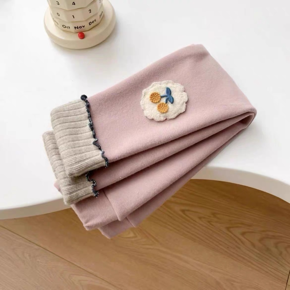 Trousers Girls Plush Leggings With Thick Onepiece Fleece For Autumn And Winter Babys Clothing Warm Drop Delivery Baby, Kids Maternity Otq9M