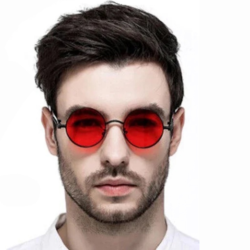 Round Sunglasses for Men Retro Steampunk Sun Glasses For Women Vintage Style UV400 Eyewear Accessory Oculos S65 IVISTA