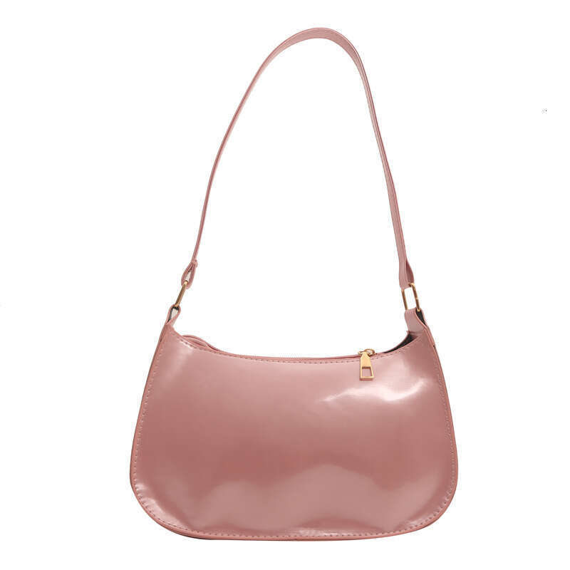 This Year's Popular Fashion Korean Version Single Shoulder For Women's Spring New Versatile Ins Solid Color Gentle Small Square Bag