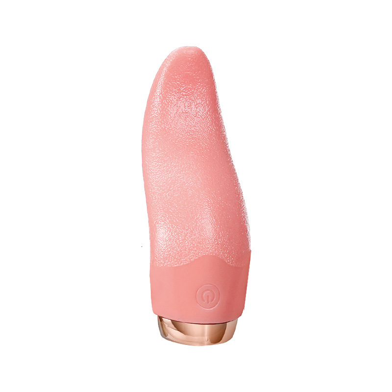 Soft Realistic Tongue Shaped Vibrators for Female Sex Toys
