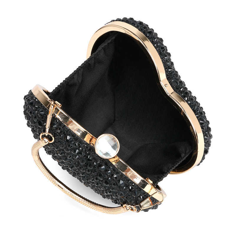 Love Diamond Bag Spring New Womens Fashion Chain Inlaid Diamond Single Shoulder Crossbody Handbag