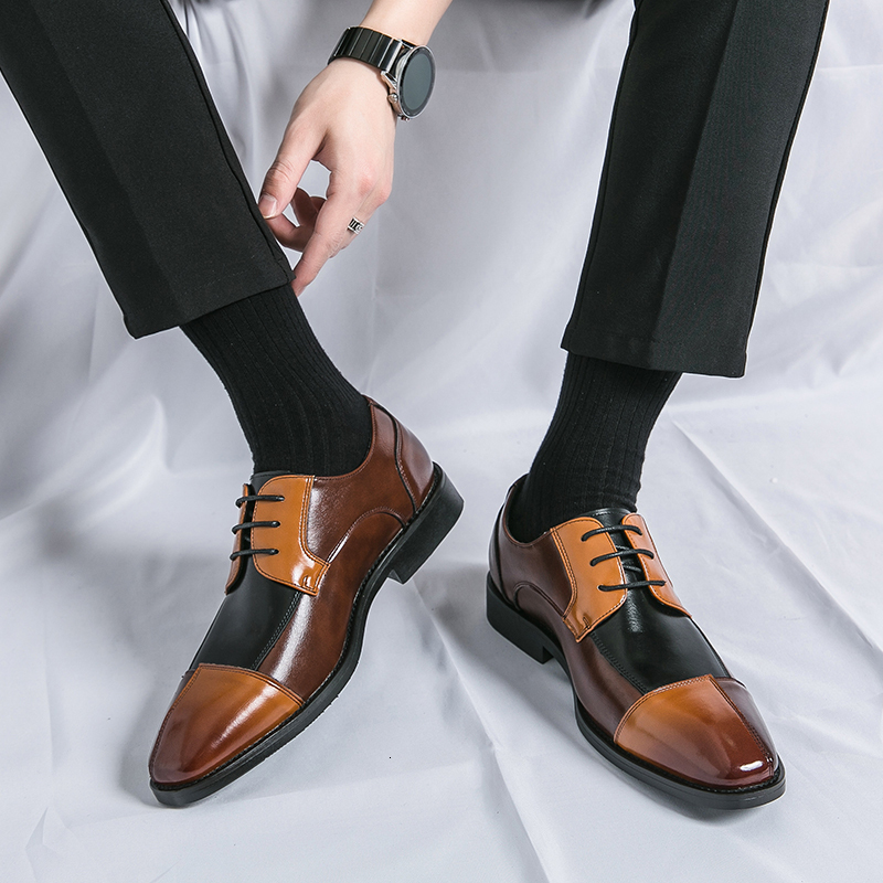 Classic Business Casual Driving Evening Mens Dress Office Flats Men Fashion Wedding Party Oxfords Formal Men's Shoes
