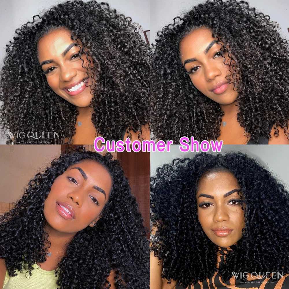 Brazilian 3B 3C Spirals Curly Bundles With Frontal 10A e Curl Virgin Human Hair Extension Kinky Curly Weave With CloXJ250120