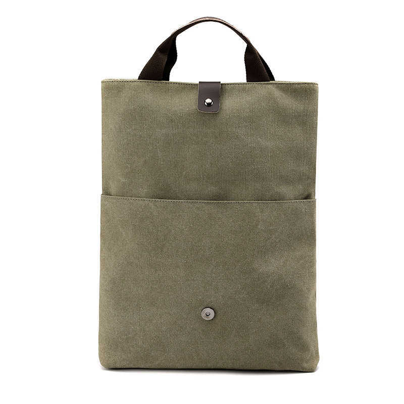 Fashion trend leisure shoulder bag multifunctional lightweight large capacity men's bag men's Canvas crossbody Bag 241215