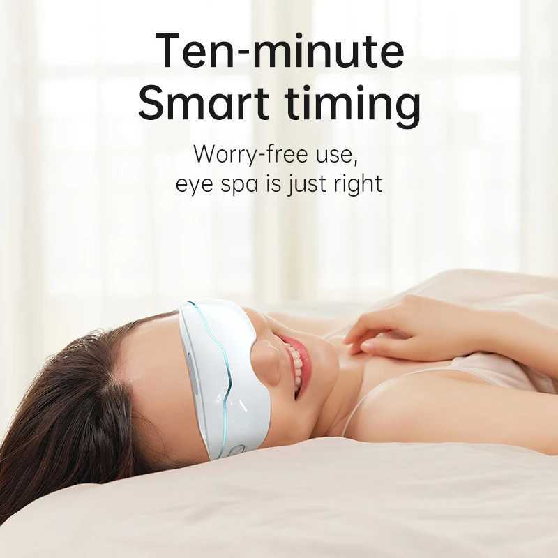 Electric Nano Steam Eye Massager Atomizing Eye Acupressure Massage Relieve Fatigue Dark Circles Improve Sleep Eye Care MachineXJ250224