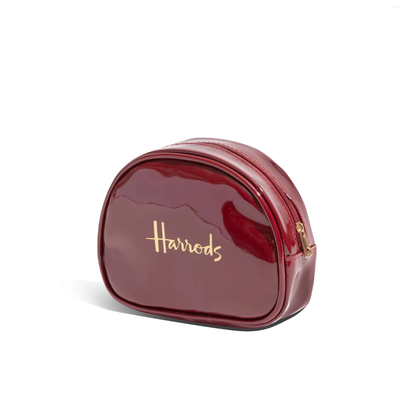 Waterproof Makeup Bag NEW hot - Lightweight Travel Cosmetic Bag, PVC, Solid Color, Compact Zipper
