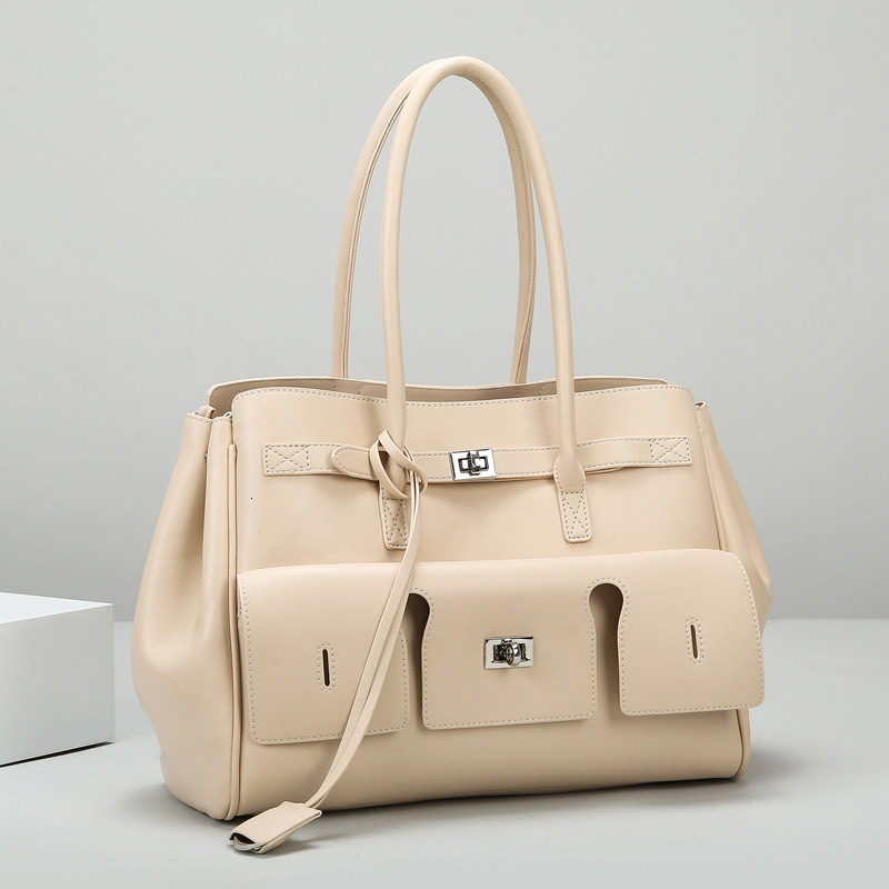 New denim fashion minimalist handbag for women large capacity single shoulder commuting bag designer single shoulder bag trendy handbag bag