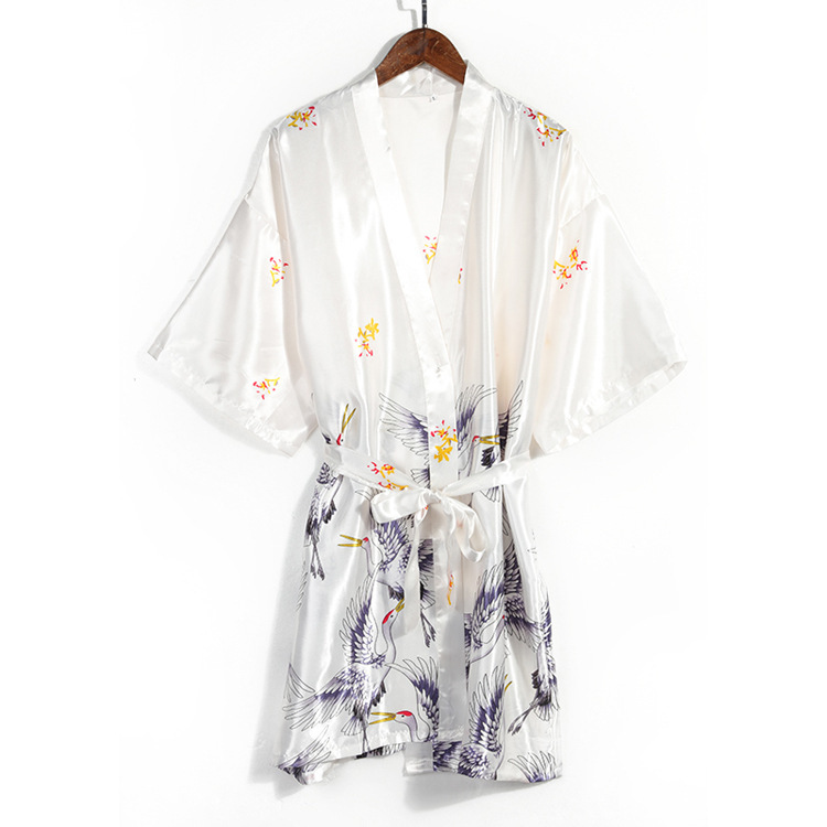 X178-Pajamas women summer cotton short sleeve cropped pants loose plus size home clothes suit