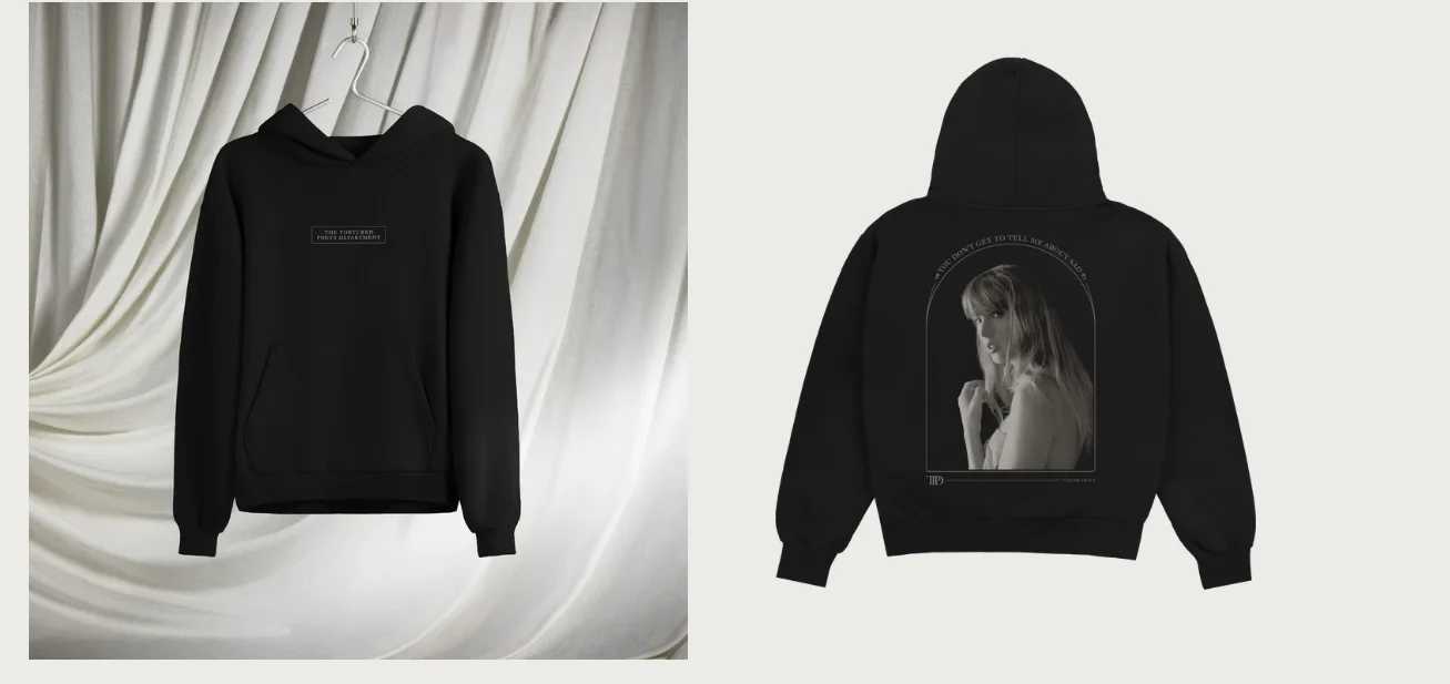 2025 TS The Eras Tour Peripheral Clothing Mens Womens Official-website Hoodie Sweater Fashion Autumn Winter Cotton Warm Coat X241216