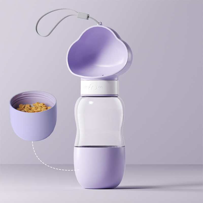 Dog water bottle Portable accompanying cup water bottle pet water feed water drink Water products