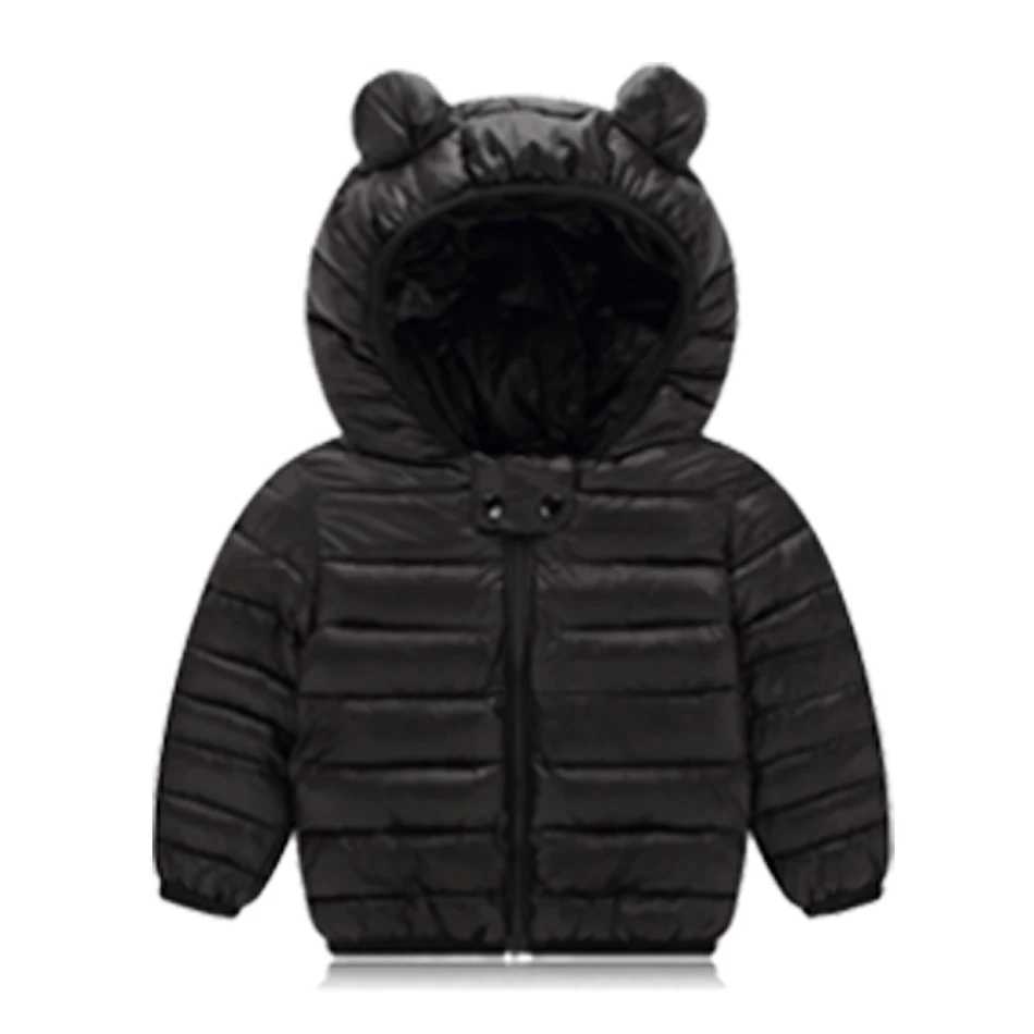 1-5 Years Baby Boy Hooded Lightweight Down Jacket Kids Girl Dinosaur Zipper Coats Autumn Winter Warm Christmas OuterwearXJ241214