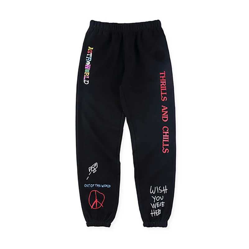 Letter Printed Pants Women Men Hip hop Streetwear Men Sweatpants Swag Tour Sweatpants X250319