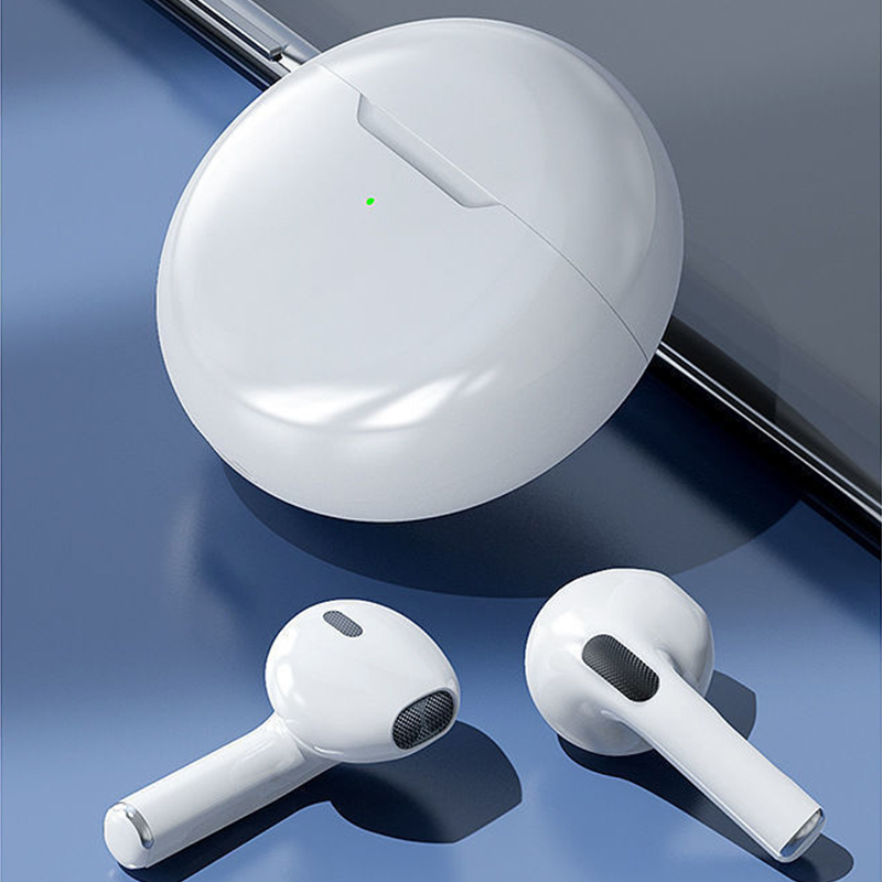 Pro6 HiFi Bluetooth Earphone IPX5 Life Waterproof Wireless Headphones For iPhone Xiaomi Headset HD Mic Call ht38 J6 Pro 6 Earbuds Long Standby