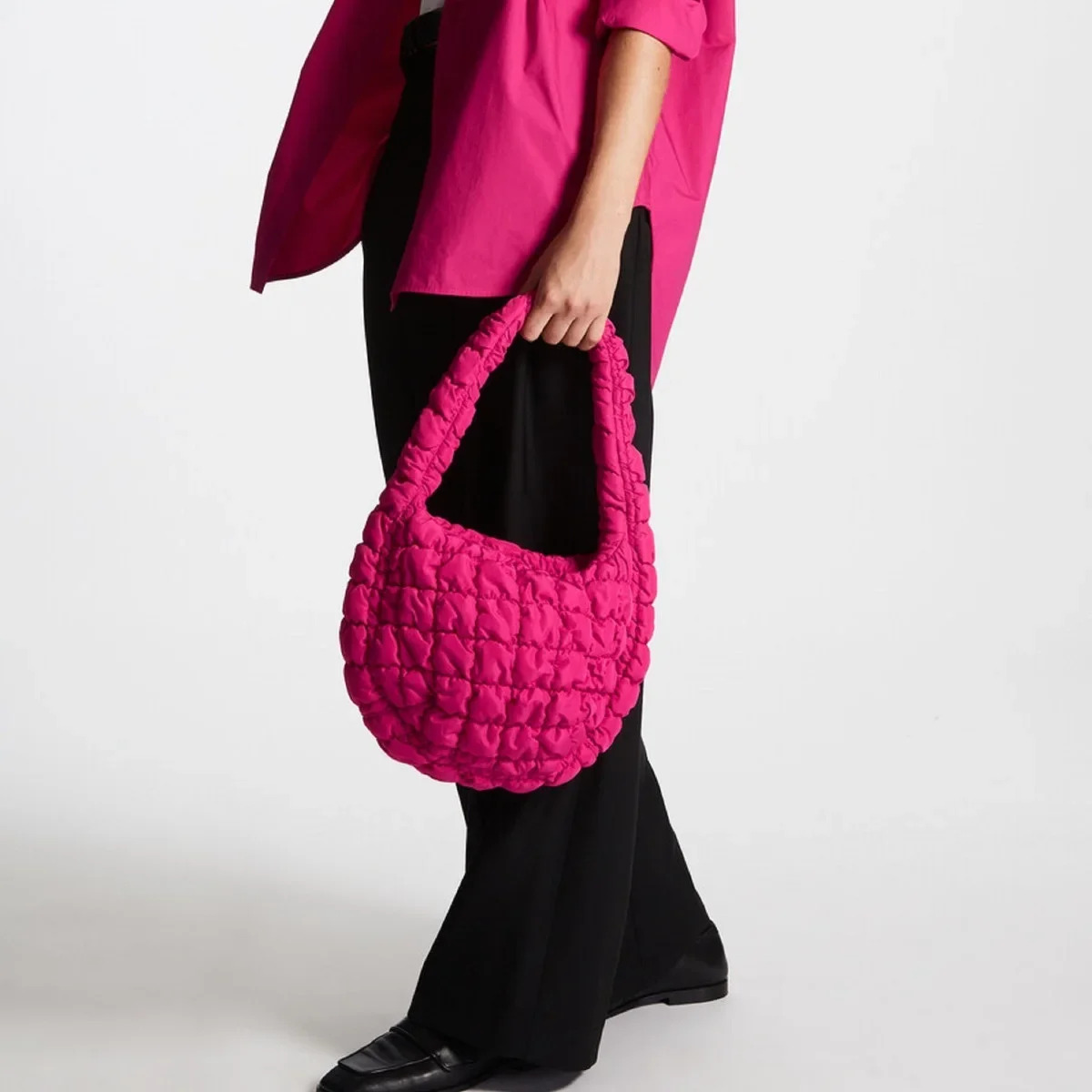 New Soft Outdoor Leisure Wallet Yoga Bag Cloud Bag Designer Solid Color Large Capacity Handbag