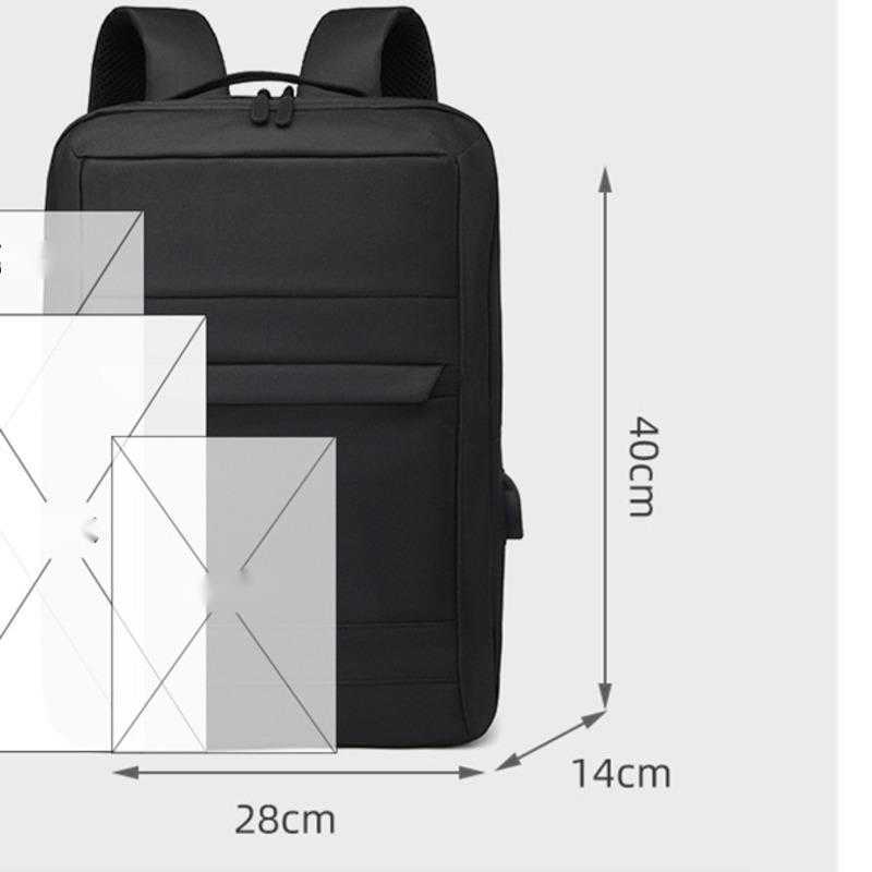 Business Backpack with Large Capacity Portable Multifunctional Computer Bag Multiple Compartments Thickened Mens Business Commuting Backpack 240920