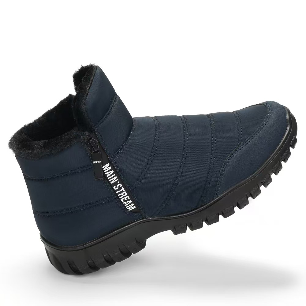 Winter Ankle Snow Boots Waterproof Non Slip Shoes for Men Casual Keep Warm Plush Plus Size Couple Footwear Chaussure Homme66
