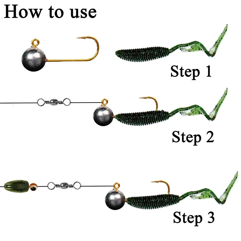 10pcslot Micro Jig Head Fishing Hook 1g5g Ice Mini Crank Fishhook Soft Lure Tackle y241203